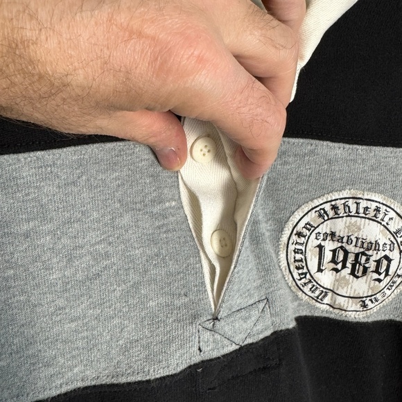 The Children's PLACE Rugby League Boys Short Sleeve Polo Sweatshirt Size XL (14) - Picture 6 of 14